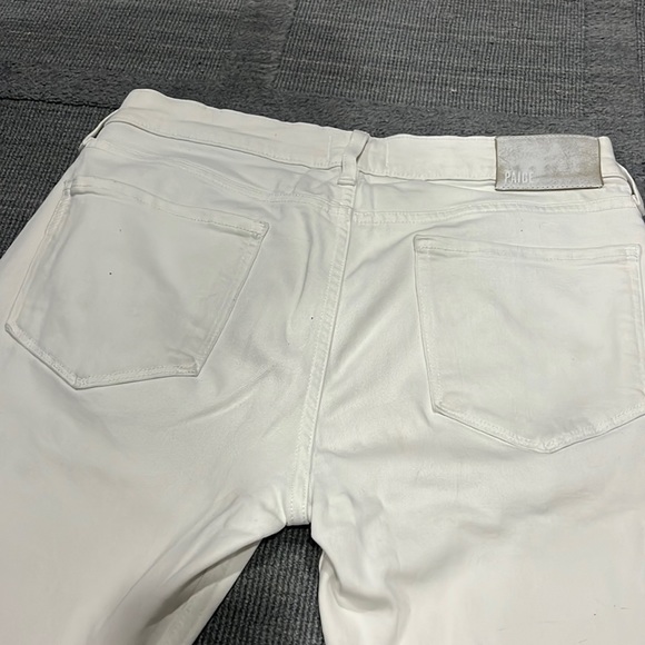 Mens Paige White Jeans - Picture 4 of 4